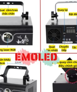 Đèn laser 3D con vịt EMOLED (2)